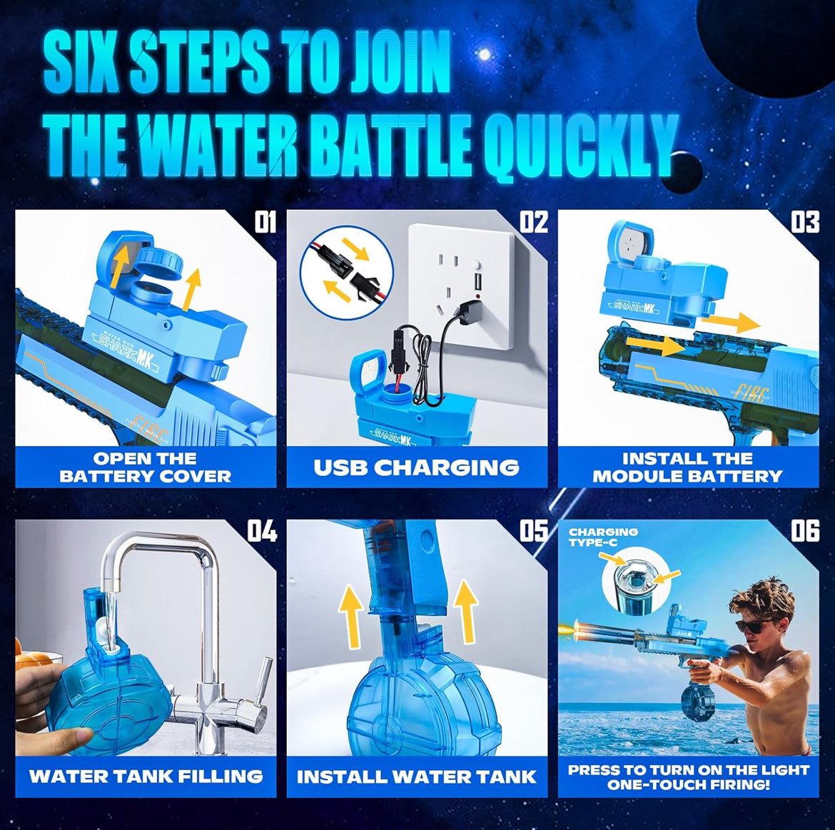LED Blasters™ - LED Water Gun